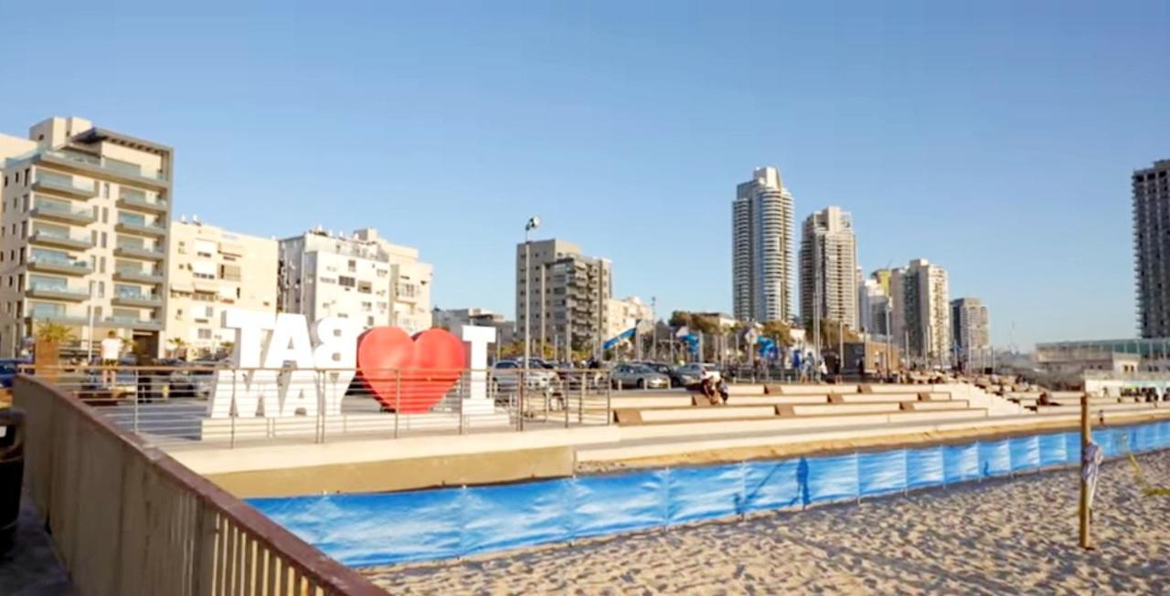Hotel Apartment Short Term Tel Aviv Bat Yam 353 Bagian luar foto